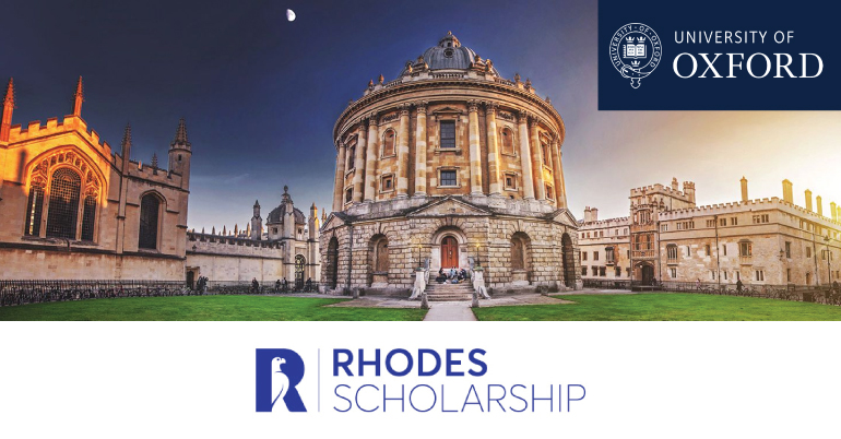 Oxford Rhodes Scholarships 2027