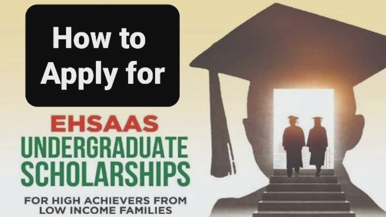 Ehsaas Scholarship 2026 application guide for Pakistani undergraduate students