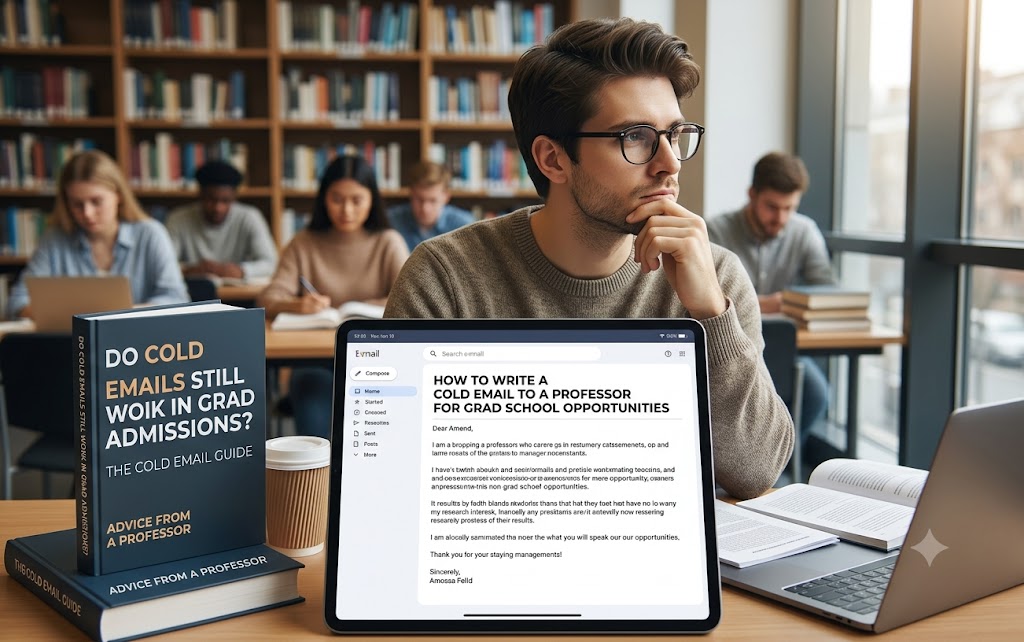 how to cold email professors for research assistantships and PhD funding without getting ignored.